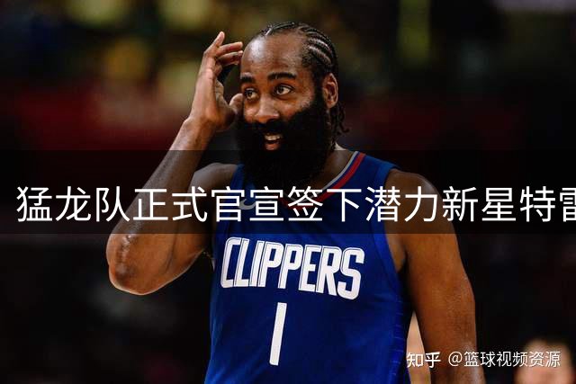 猛龙队正式官宣签下潜力新星特雷-杰米森
